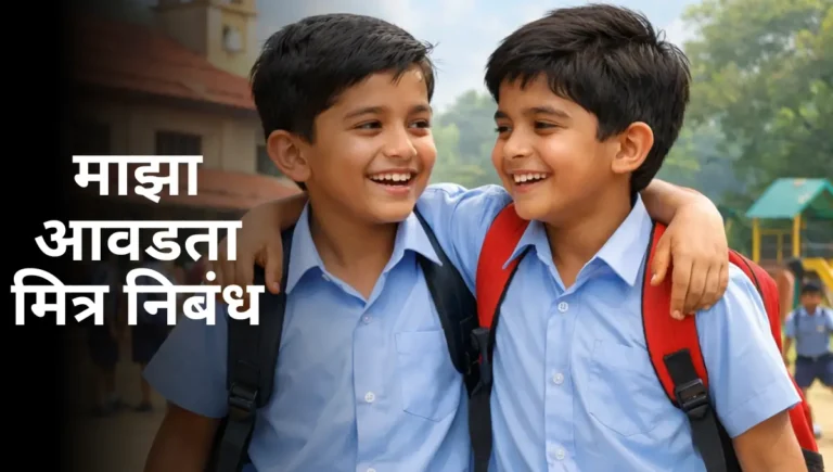 Majha Avadta Mitra Nibandh in Marathi: माझा आवडता मित्र निबंध मराठी