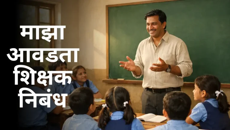 Majha Avadta Shikshak Nibandh: माझा आवडता शिक्षक निबंध