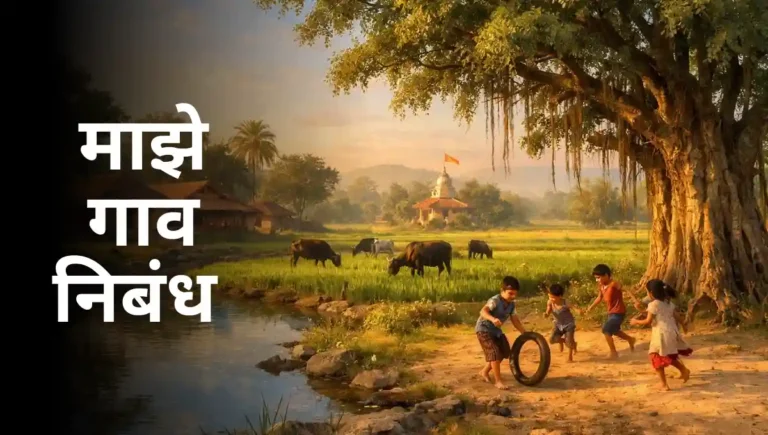 Majhe Gaon Nibandh in Marathi: माझे गाव निबंध मराठी