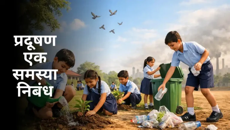 Pradushan Ek Samasya Nibandh – प्रदूषण एक समस्या निबंध