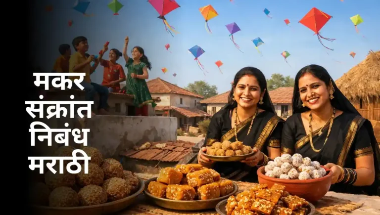 Makar Sankranti Nibandh in Marathi – मकर संक्रांत निबंध मराठी