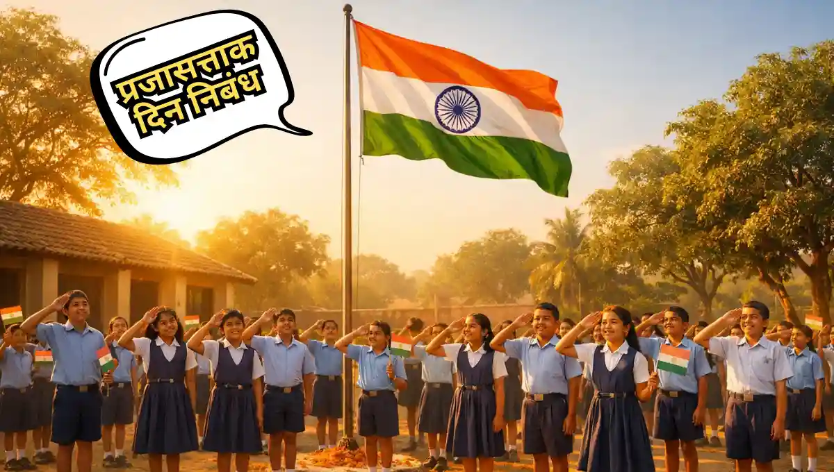 Republic Day Nibandh in Marathi – प्रजासत्ताक दिन निबंध मराठी