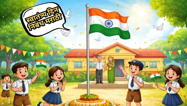 Independence Day Nibandh in Marathi – स्वातंत्र्य दिन निबंध मराठी