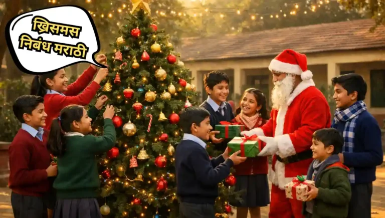 Christmas Nibandh in Marathi – ख्रिसमस निबंध मराठी